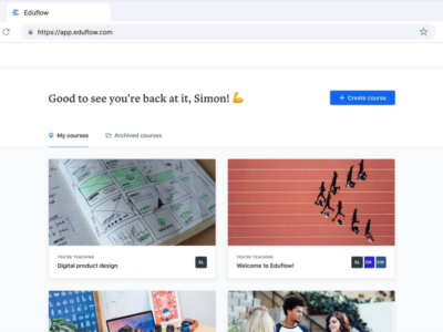 Screenshot of Eduflow
