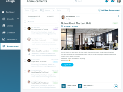 Screenshot of Coligo