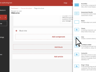 Screenshot of App-eLearn