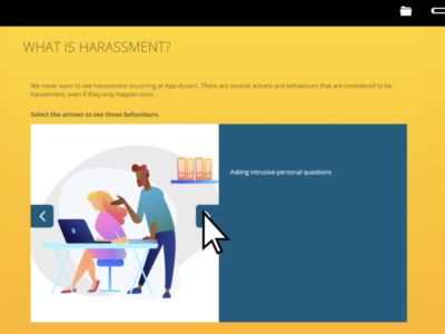 Screenshot of App-eLearn