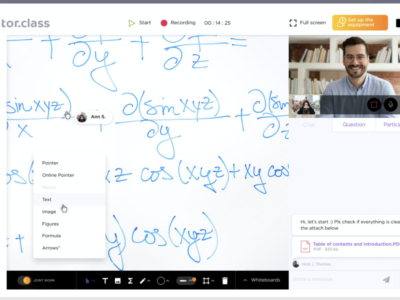 Screenshot of Tutor.Class