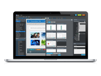 Screenshot of mAuthor