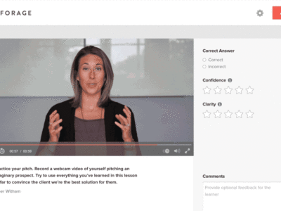 Screenshot of Lessonly