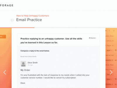 Screenshot of Lessonly