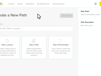 Screenshot of Lessonly