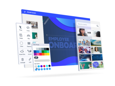 Screenshot of Powtoon