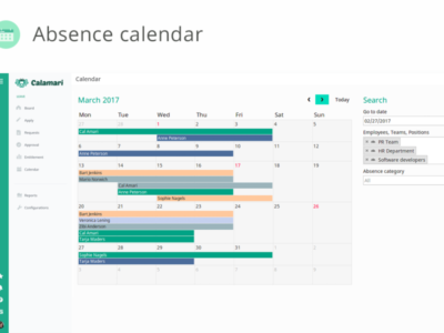 Screenshot of Calamari