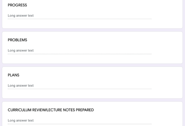 Figure 1.4 – Narratives and notes sections. 