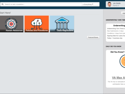Screenshot of The Knowledge Coop