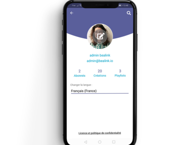 Screenshot of Bealink