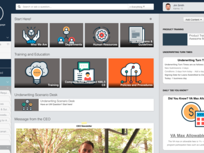 Screenshot of The Knowledge Coop