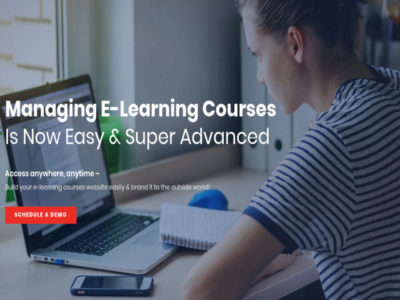 Screenshot of Epixel LMS Software