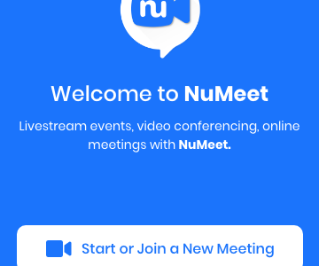 Screenshot of NuMeet