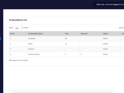 Screenshot of NuClass