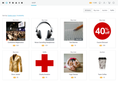 Screenshot of Motrain