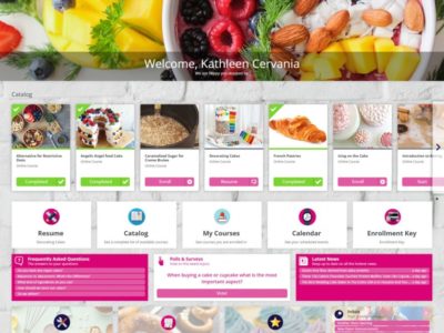 Screenshot of Absorb LMS