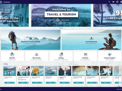 Screenshot of Absorb LMS