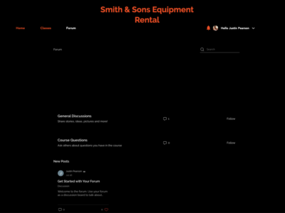 Screenshot of ETT Learn