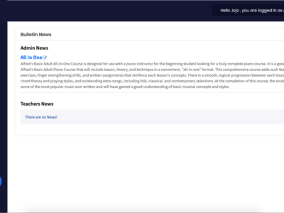 Screenshot of NuClass