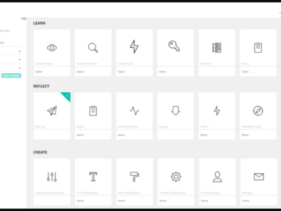 Screenshot of FLOWSPARKS Authoringtool