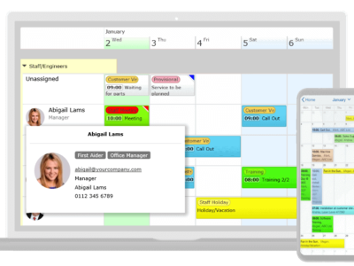 Screenshot of Schedule it