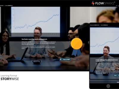 Screenshot of FLOWSPARKS Authoringtool