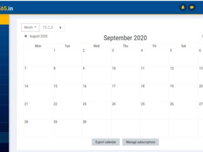 Screenshot of CNP LMS