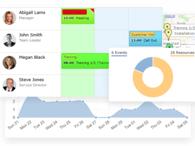Screenshot of Schedule it
