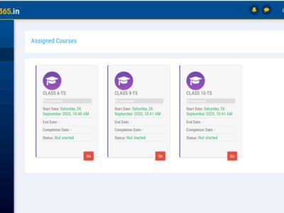 Screenshot of CNP LMS