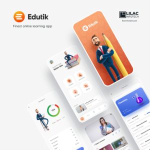 Edutik - Finest E-learning app logo