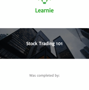 Screenshot of Learnie