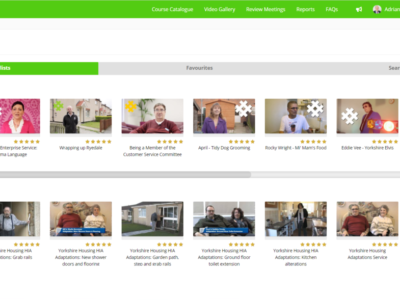 Screenshot of Traineasy LMS-X
