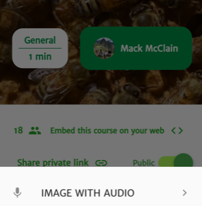 Screenshot of Learnie