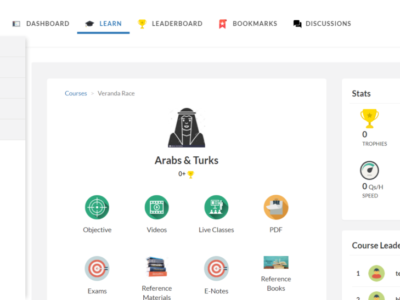 Screenshot of Testpress LMS