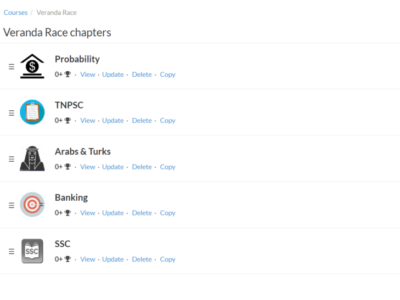 Screenshot of Testpress LMS