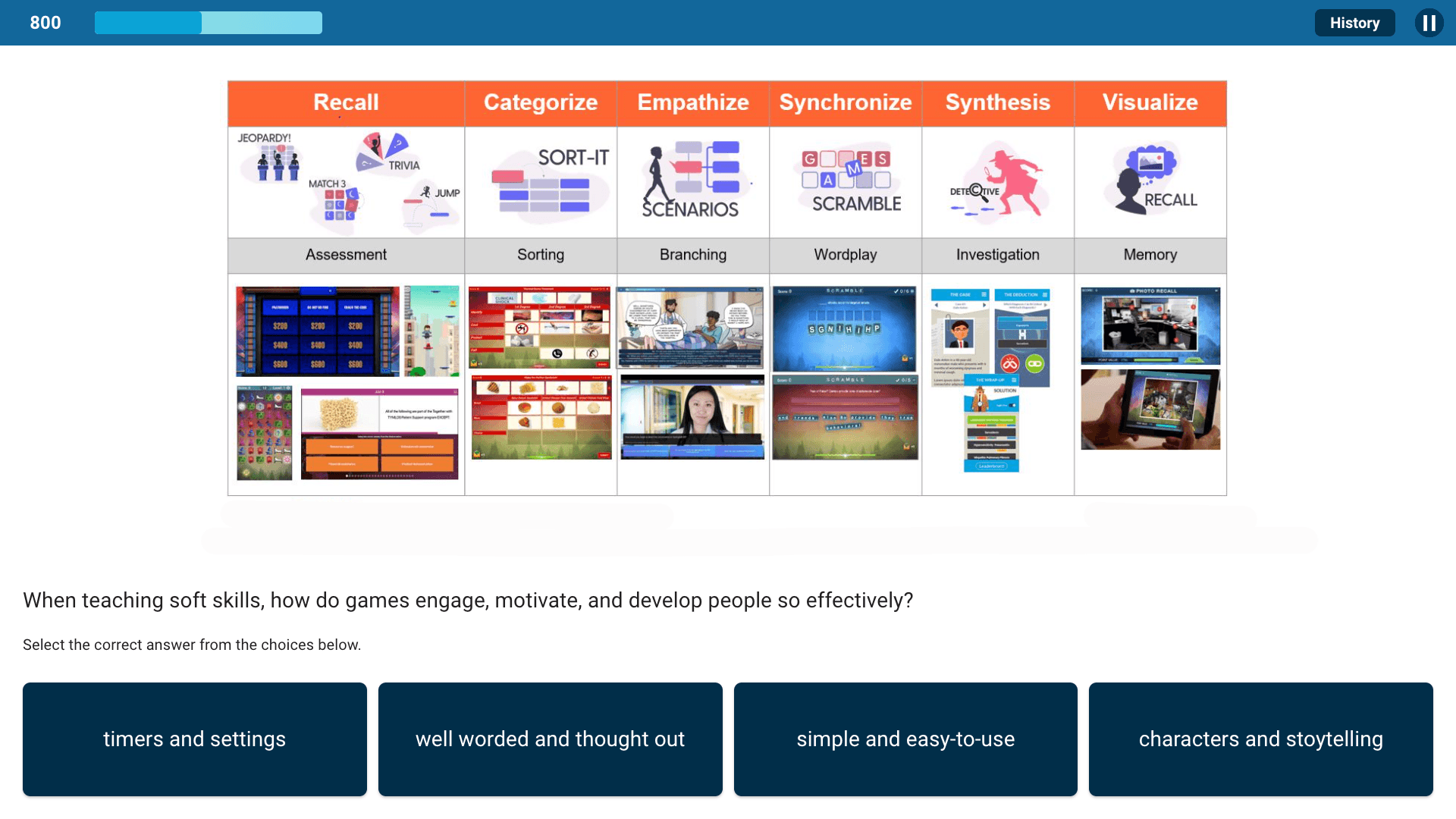 Image of Scenarios game