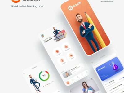Screenshot of Edutik - Finest E-learning app