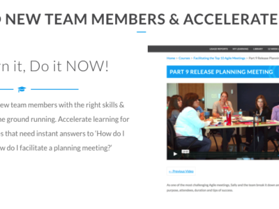 Screenshot of AgileVideos