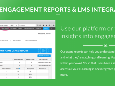 Screenshot of AgileVideos