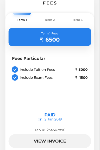 Screenshot of Edukool ERP