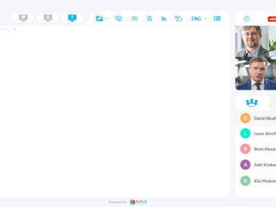 Screenshot of Virtual Classroom