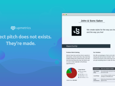 Screenshot of Upmetrics.co