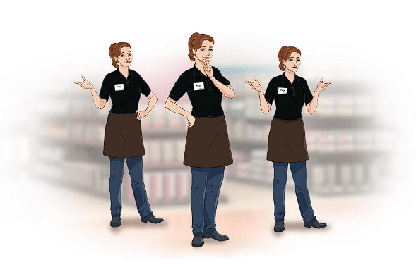 differently-abled characters