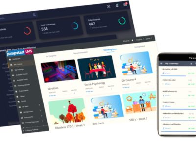 Screenshot of Jumpstart Academy LMS