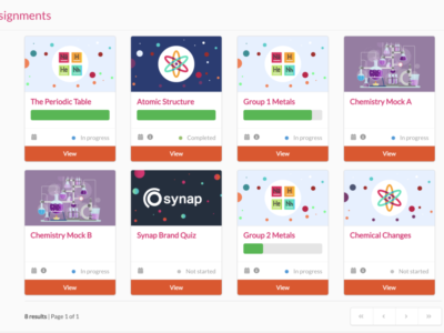 Screenshot of Synap