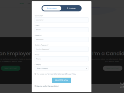 Screenshot of Hireyy
