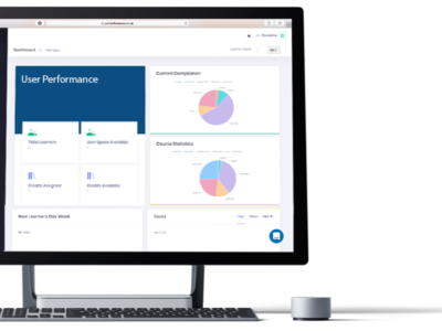 Screenshot of Flexebee Learning Management System