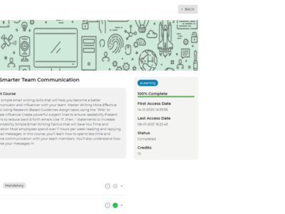 Screenshot of KnowziesLMS