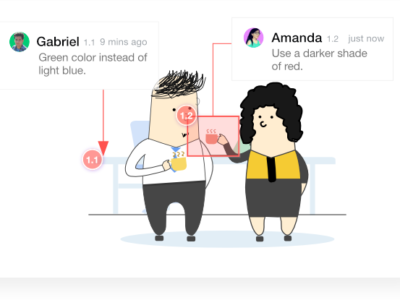 Screenshot of ProofHub