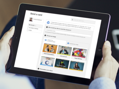 Screenshot of Reward Gateway